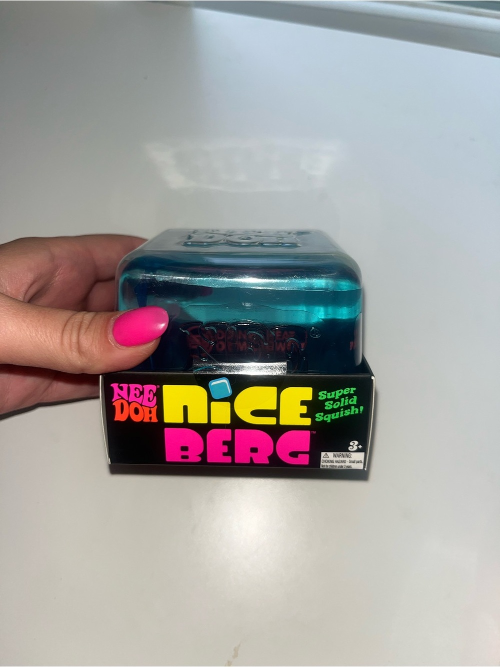 Nice Berg Blue Super Solid Squish Needoh
